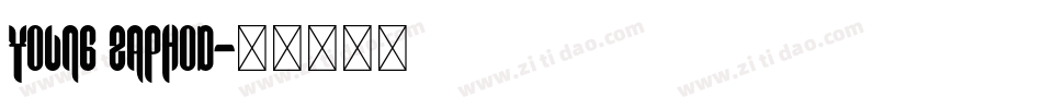 Young Zaphod字体转换